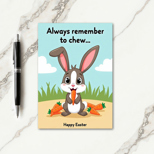 Happy Easter Nibbles Card