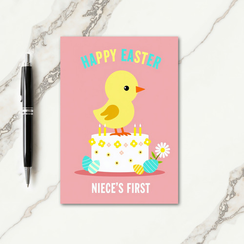 Happy Easter Nieces First Card