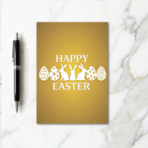Happy Easter Pattern Card