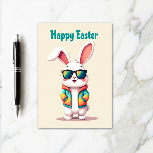 Happy Easter Rabbit Friend Card