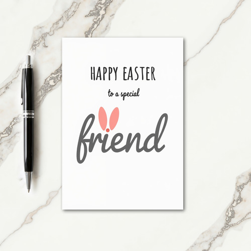 Happy Easter Special Friend Card