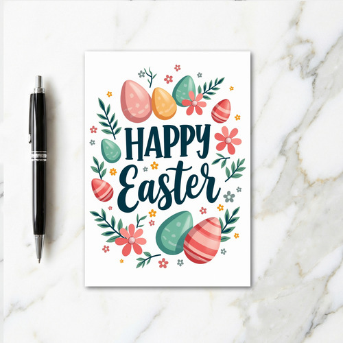 Happy Easter Spring Celebration Card