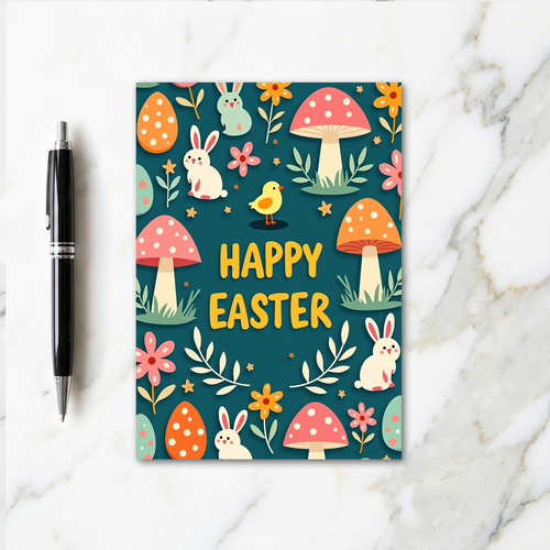 Happy Easter Springtime Card