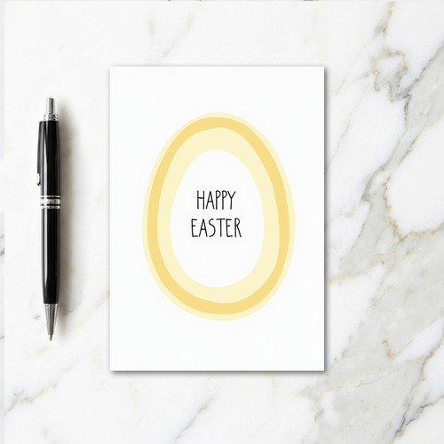Happy Easter Sun Halo Card