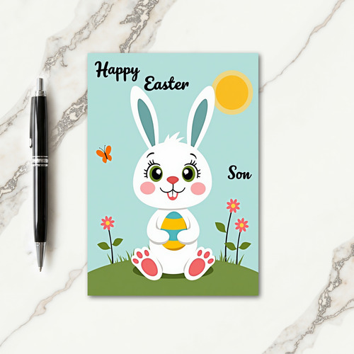 Happy Easter To My Son Card