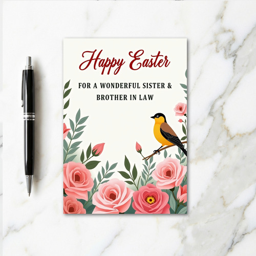 Happy Easter Wonderful Couple Card