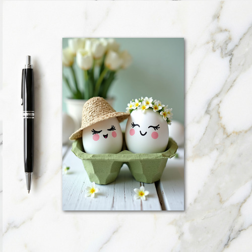 Happy Egg Friends Spring Card