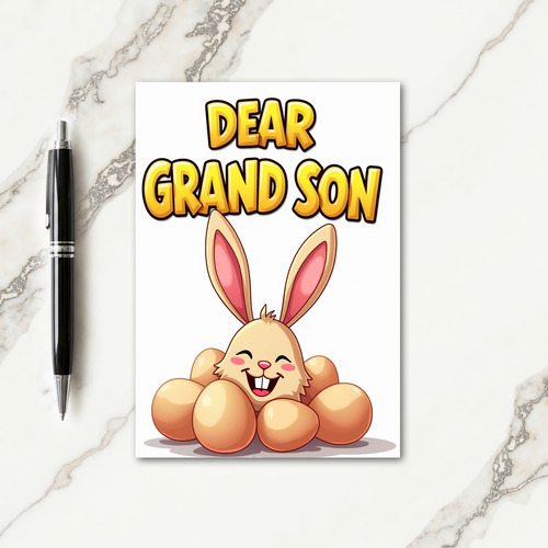 Happy Family Bunny Card