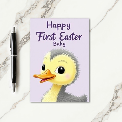 Happy First Easter Baby Card