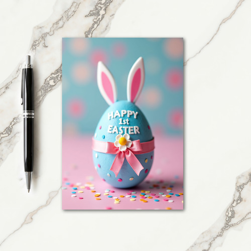 Happy First Easter Egg Card