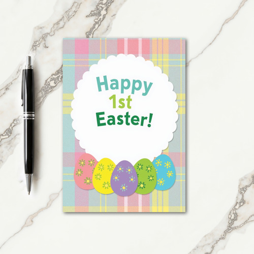Happy First Easter Greeting Card