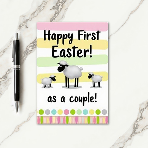 Happy First Easter Together Card