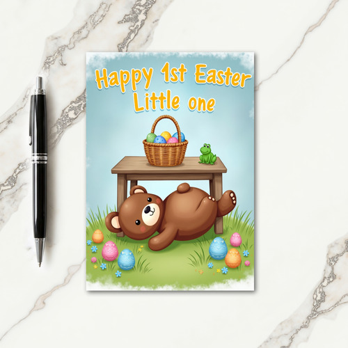 Happy First Holiday Little One Card