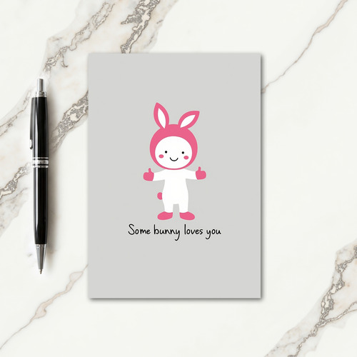 Happy Fluffy Friend Card