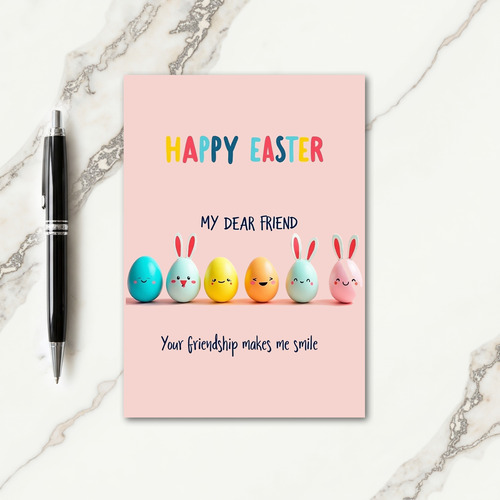 Happy Friends Greeting Card