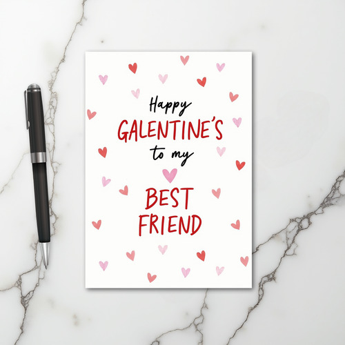 Happy Galentines Best Friend Card