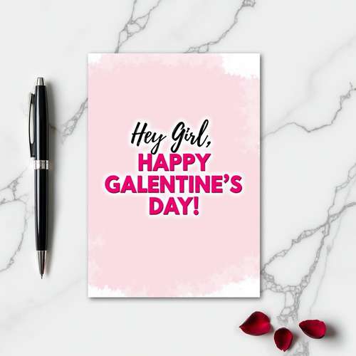 Happy Galentines Bestie Card