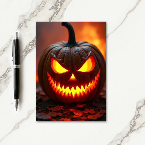Happy Glowing Gourd Card thumbnail
