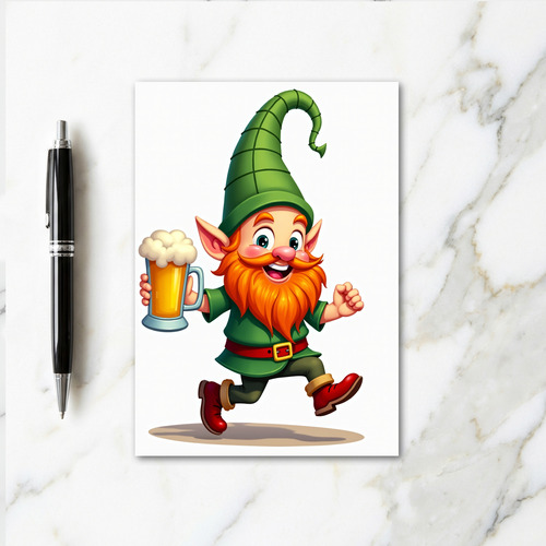 Happy Gnome Celebration Card