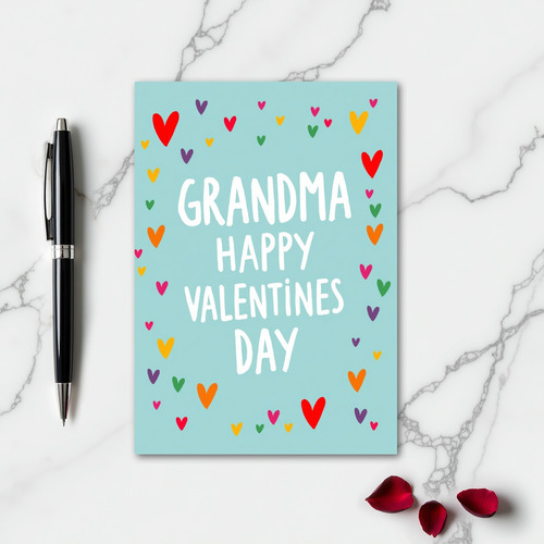 Happy Grandma Valentines Day Card
