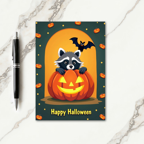 Happy Halloween Archway Card