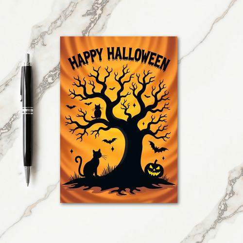Happy Halloween Art Card