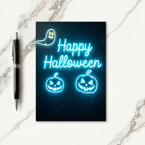 Happy Halloween Blue Card thumbnail