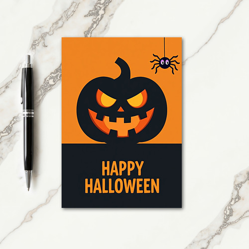 Happy Halloween Boo Card thumbnail