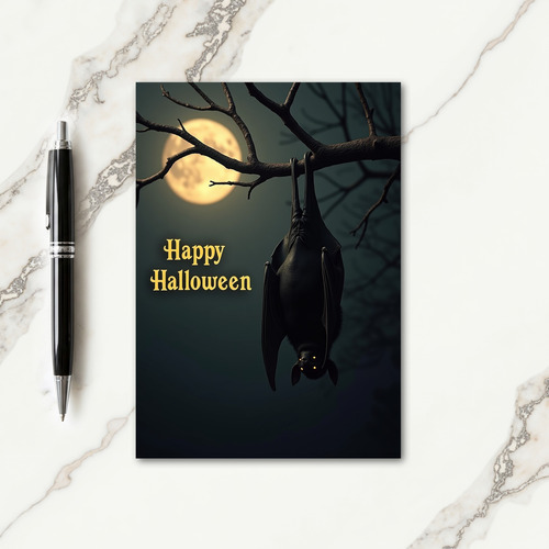 Happy Halloween Branch Card