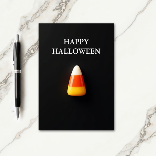 Happy Halloween Classic Candy Card