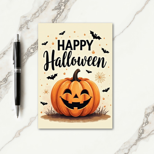 Happy Halloween Classic Card