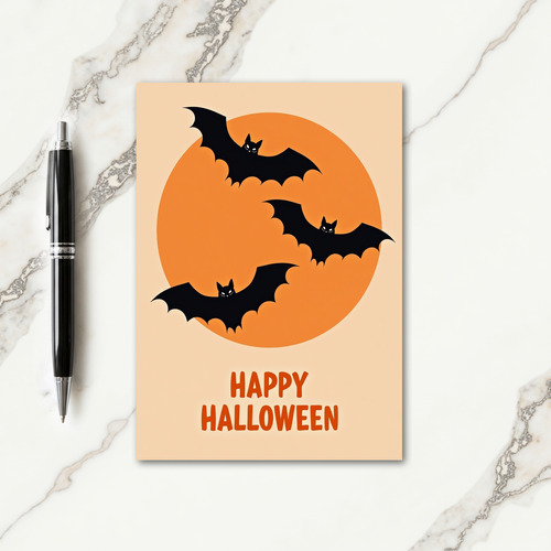 Happy Halloween Dark Card