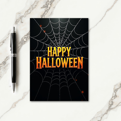 Happy Halloween Eerie Card