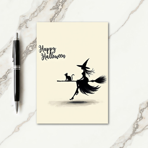 Happy Halloween Flight Card