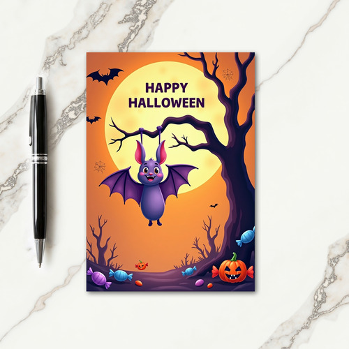 Happy Halloween Friend Card