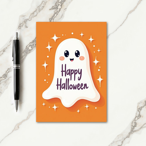 Happy Halloween Friendly Card