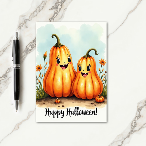 Happy Halloween Friends Card