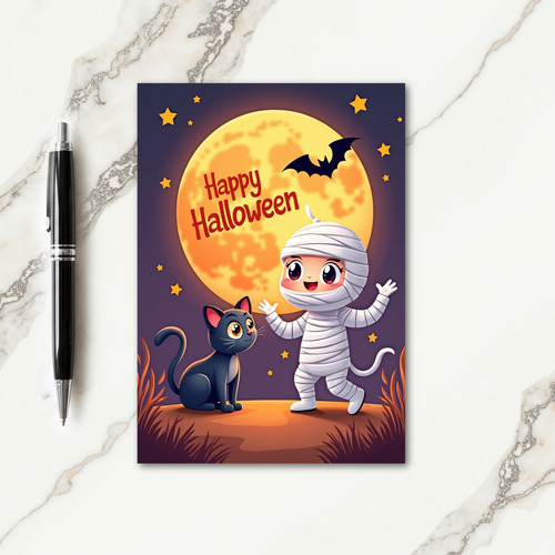 Happy Halloween Fun Night Card