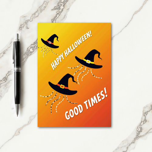 Happy Halloween Good Times Card