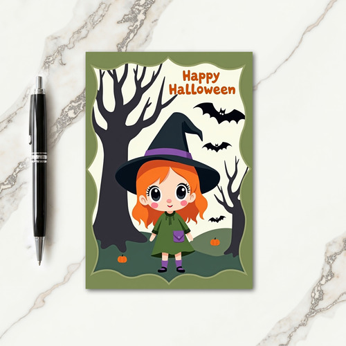 Happy Halloween Greeting Card
