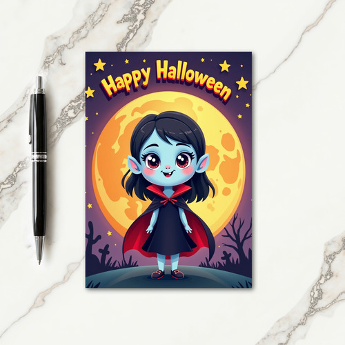 Happy Halloween Little Spook Card