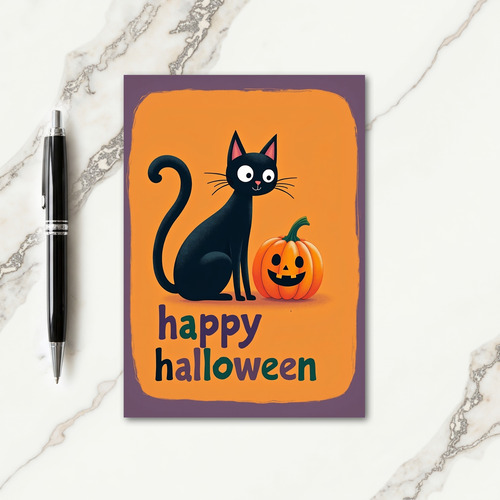 Happy Halloween Message Card