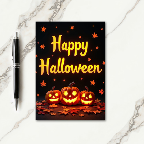 Happy Halloween Night Card