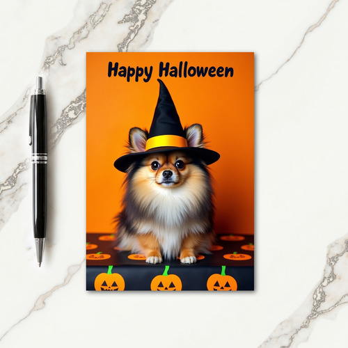 Happy Halloween Pup Card