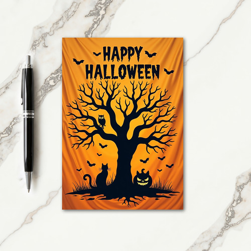 Happy Halloween Scary Card thumbnail