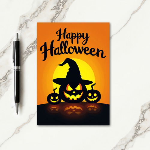 Happy Halloween Shadows Card