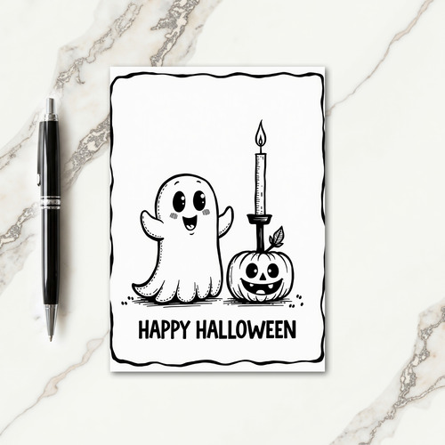 Happy Halloween Spook Card