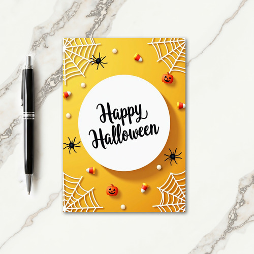 Happy Halloween Sweet Treats Card