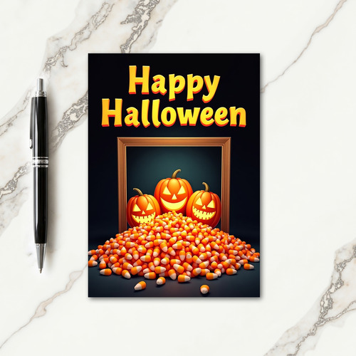 Happy Halloween Treats Card