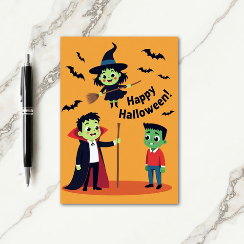 Happy Halloween Trio Card